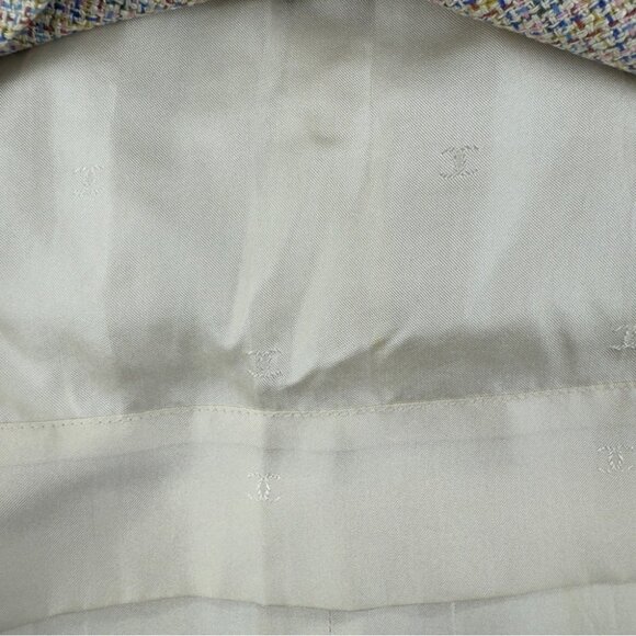 Chanel Boutique Wool Silk Tweed Dress Small - Picture 9 of 16